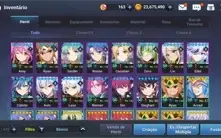 Conta Grand Chase Mobile 1,3kk PB BARATO