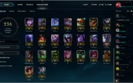 CONTA DE LOL OURO 3