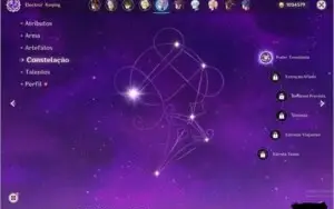 Conta Genshin Impact AR 53 Xiao + Hu-Tao +Mona+Kequing( C1 )