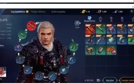 Guerreiro NA122 lv73 Com passe de cobre, 1k de gold