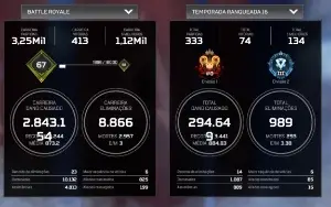 Conta Apex legends main Wraith