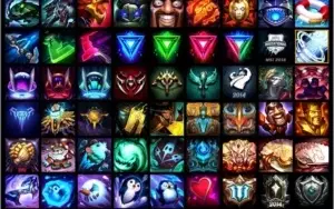 Conta LoL Platina 4 Todos campeoes