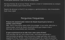Conta de CS:GO Prime