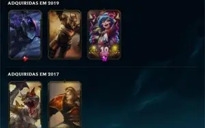 Conta league of legends platina 3