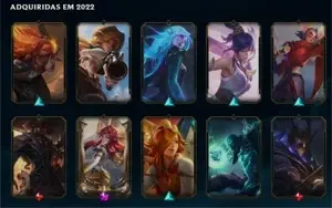 Conta league of legends platina 3