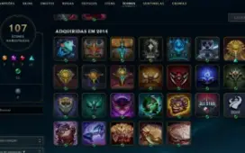Conta League of Legends Full Acesso - 92 Champs e 42 Skins