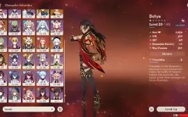 Conta Genshin Impact AR 56 Com varios personagens e armas 5*