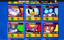 BrawStars 100% full, 30k+ troféus e ++
