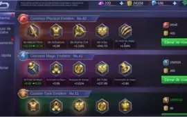 Mobile legends Lenda IV + skins