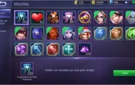 Mobile legends Lenda IV + skins