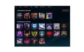 Conta League Of Legends