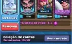 Vendo conta nv 11 de clash royale,com todas as cartas