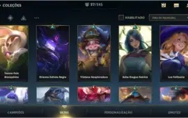 CONTA WILD RIFT ESMERALDA III - 27 SKINS