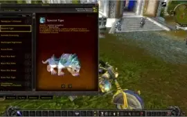 CONTA WOW COM TIGRE ESPECTRAL, INVENCIVEL E LEGION