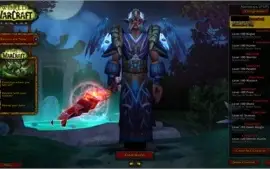 CONTA WOW COM TIGRE ESPECTRAL, INVENCIVEL E LEGION