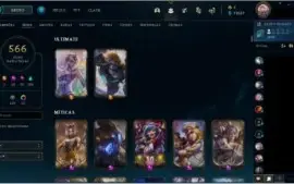 Conta 530 Skins raras