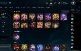 Conta 530 Skins raras