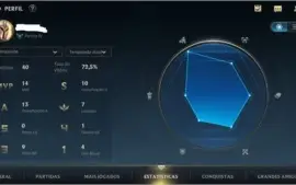 Conta nova smurf lol wild rift ouro I / Platina IV season 3