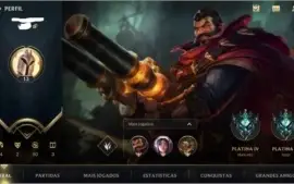 Conta nova smurf lol wild rift ouro I / Platina IV season 3