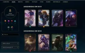 CONTA LEAGUE OF LEGENDS DIAMANTE 2