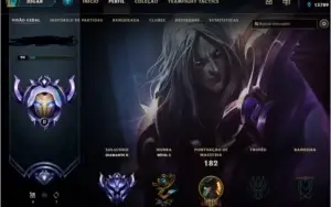 CONTA LEAGUE OF LEGENDS DIAMANTE 2
