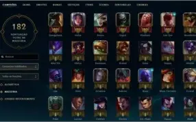 CONTA LEAGUE OF LEGENDS DIAMANTE 2