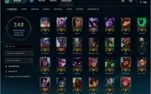 Conta league of legends