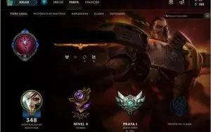 Conta league of legends