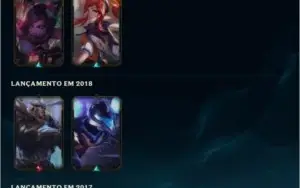 Conta lvl 94 platina em 3 seasons