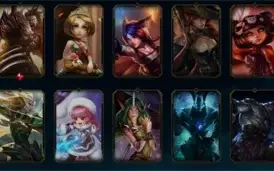 CONTA LEAGUE OF LEGENDS COM 96 SKINS E120 CAMPEÕES