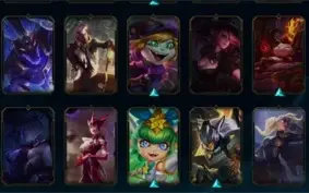 CONTA LEAGUE OF LEGENDS COM 96 SKINS E120 CAMPEÕES
