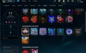 CONTA LOL NOVA - GOLD (email não confirmado)