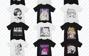 Pack Artes Hentai Sublimação, Serigrafia, Dtg, Dtf