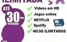 Internet ilimitada pra Android e IOS 20$ por mês