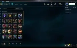 CONTA PRATA II, COM MUITA SKIN, MAESTRIA E TEMPO DE JOGO