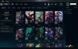 CONTA PRATA II, COM MUITA SKIN, MAESTRIA E TEMPO DE JOGO