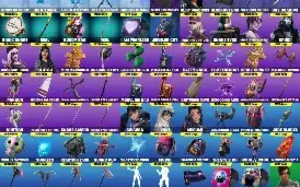 Conta Fortnite +365 Skins Travis, Chun Li, Psycho, Leviatã