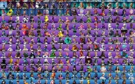 Conta Fortnite +365 Skins Travis, Chun Li, Psycho, Leviatã