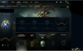CONTA LOL UNRANKED + SKINS