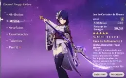 Ar47. Raiden + cortadora, Ayaka + neblina, Kazuha e +