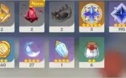 Conta Genshin Impact AR 31| 5⭐ Hutao, Klee | 4⭐ Ben, xing