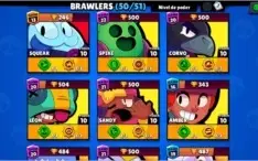 Brawl Stars, conta FULL(falta 1 brawler),23k de troféus e ++
