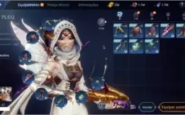 Char Mir4 (LvL.67 com 75k de Power) com pet epico!