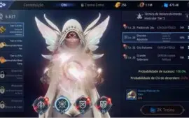 Char Mir4 (LvL.67 com 75k de Power) com pet epico!