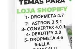 9 Temas Premium Shopify: Aumente Vendas