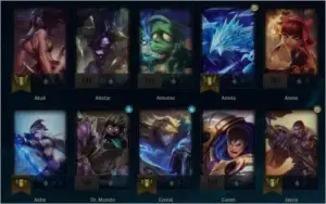 Conta LOL 2021 SEASON 11 ELO MESTRE