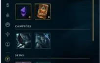 Conta LOL 2021 SEASON 11 ELO MESTRE