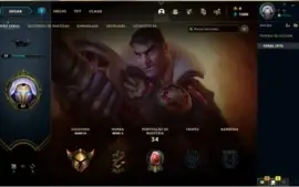 CONTA LEAGUE OF LEGENDS GOLD IV