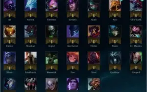 Conta LOL EX PLATINA LVL 51  103 CHAMP + Skins pronto p MD10