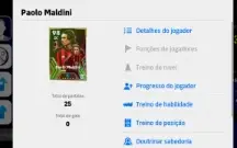 Conta de efootbal com maldini